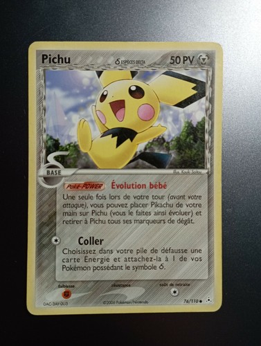 Carte pokémon pichu 76 - -,