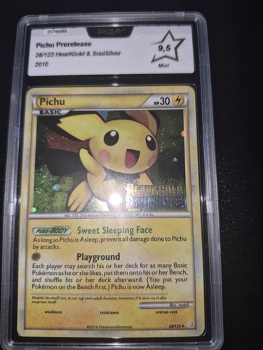 Carte pokémon promo pichu - promo,