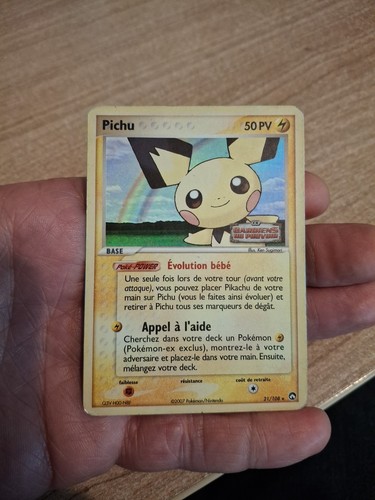 Carte pokémon pichu - :, 21/108