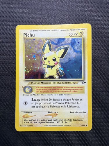 Carte pokémon pichu - :,