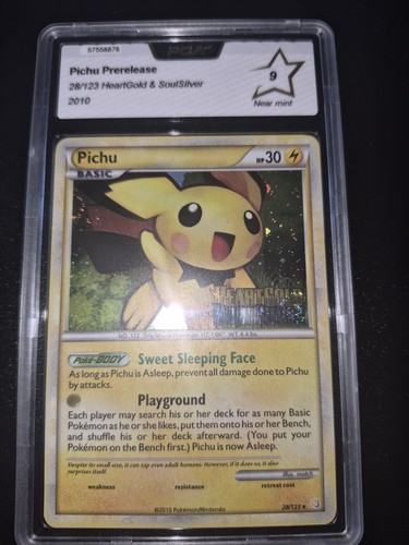 Carte pokémon promo pichu - pokémon,