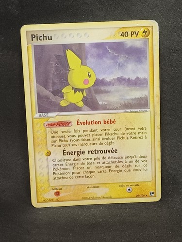 Carte pokémon pichu 100 - carte, 20/100