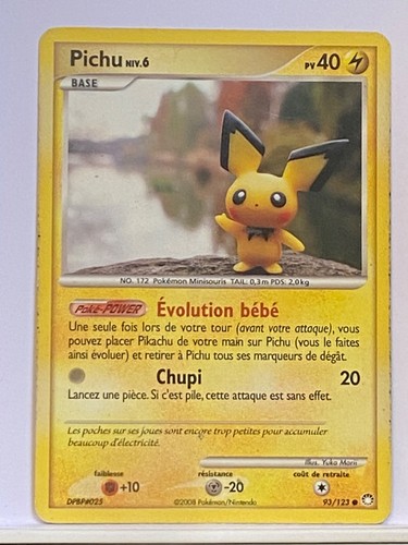 Pichu 123 p trésors - 93/123, d&p