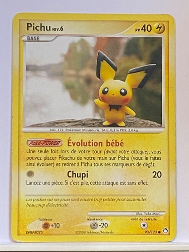 Pichu 123 p trésors - 93/123, d&p