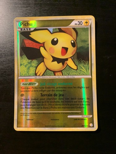 Carte pokémon pichu 28 132 - carte,