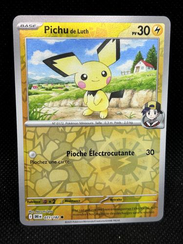 Carte pokemon pichu luth - pichu,