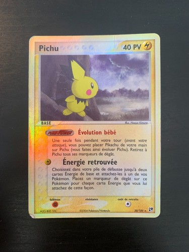Carte pokémon pichu 20 - carte, :