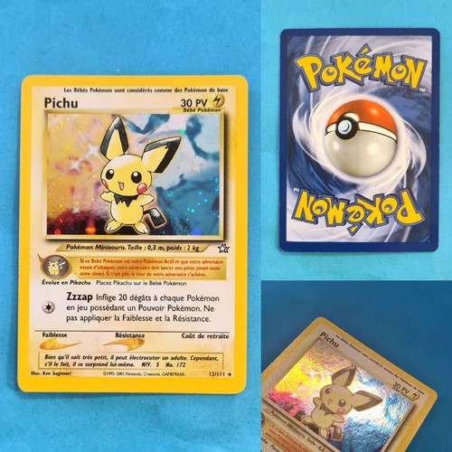Carte pokémon pichu 12 - pokémon,
