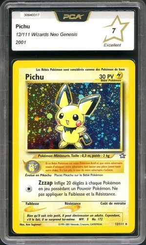 Carte pokémon pichu - pokémon, :