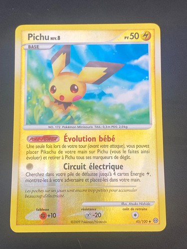 Carte pokemon pichu - pokemon,